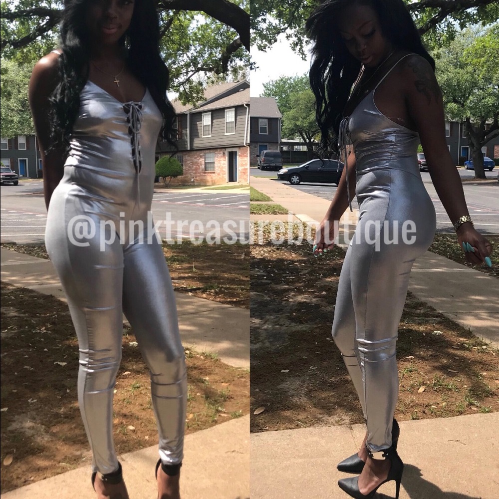 Silver jumpsuit